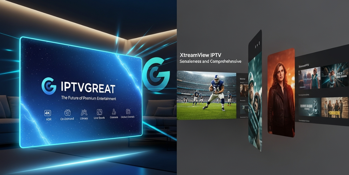 XtreamView IPTV or IPTVGREAT? The Ultimate 2026 Guide to Premium IPTV Service Options